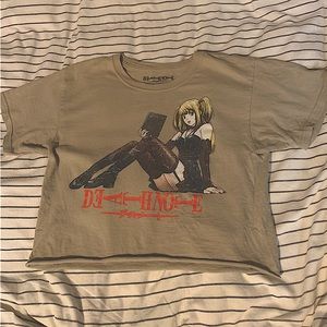Deathnote crop top small